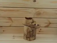Bosé sandálky pískové vzor 1096