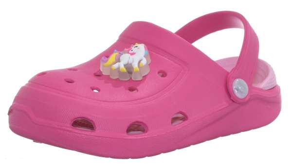 D.D.step Blikající pantofle J091-51527B dark pink koník
