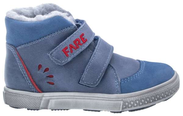 FARE KLASIK DENIMKY zimní kotníkové boty 2141102