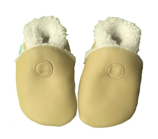 Hopi Hop Barefoot kožené capáčky Zimní Camel