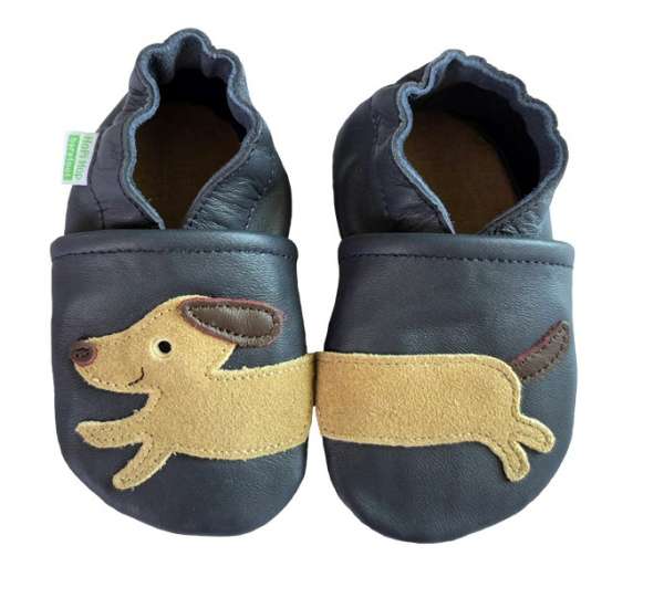 Hopi Hop barefoot kožené capáčky, PEJSEK LONGI