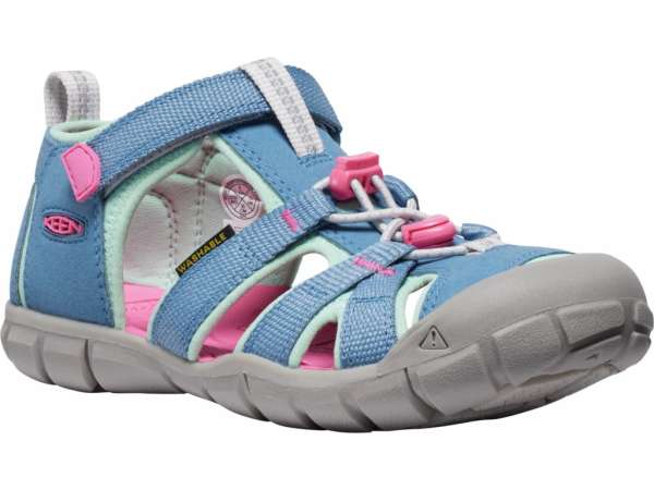 Keen SEACAMP II CNX YOUTH coronet blue/hot pink
