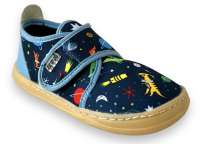 KTR plátěné barefoot ADAM12/ST/BF/PA SPACE/VESMÍR