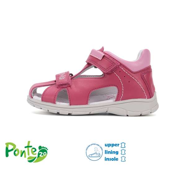 Ponte zdravotní sandály DA05-6-1925 HOT PINK